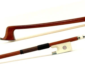 E.Sartory Copy Master Pernambuco Violin Bow 4/4 White Parisan eye Frog Stiff 63g - Picture 1 of 18
