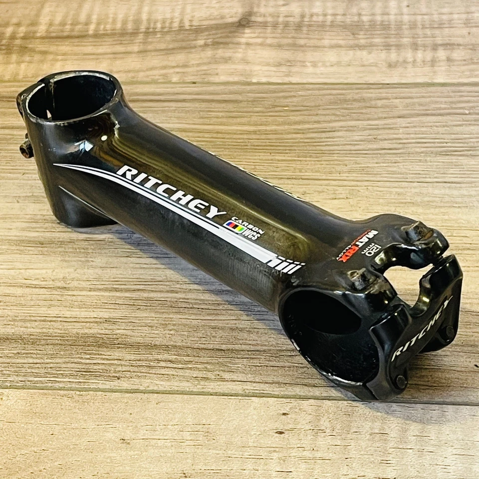 Ritchey WCS Carbon Alloy Matrix Stem 120 1 1/8 31.8 6 Degree - Image 1 of 4