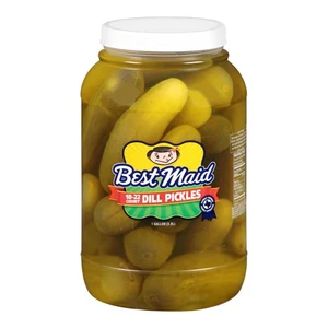 Best Maid Dill Pickles 1 Gal 18-22 Count (1 Pack) - Picture 1 of 5