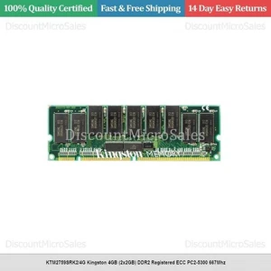 KTM2759SRK2/4G Kingston 4GB (2x2GB) DDR2 Registered ECC PC2-5300 667Mhz - Picture 1 of 1