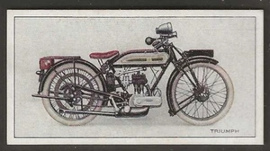 WILLS NZ ISSUE-MOTOR CYCLES 1926-#17- TRIUMPH  - Picture 1 of 2