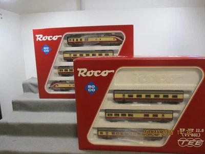 Roco H0 04183A/04070A TEE Dieseltriebzug & Ergänzungs-Set VT 11.5 DC Analog OVP - Bild 1 von 4