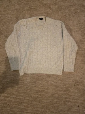 Ann Taylor женщин кабель вязаный свитер XL - Изображение 1 из 4