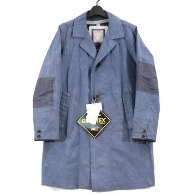 Mens Visvim visvim 14SS MIES COAT 2.5L GORE TEX Navy - Image 1 of 4