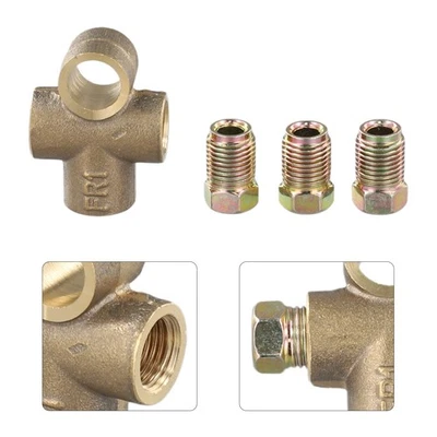 Brake Pipe Unions 3 Way Copper Distributor For 3/16" Brake Pipe Brand New - Image 1 of 4