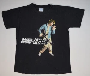 David Bowie Sound Vision 1990 Vintage 90's Band T Shirt Single Stitch Medium - Picture 1 of 11