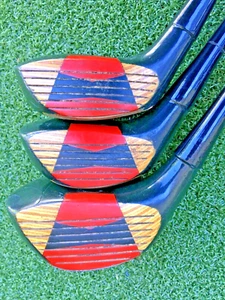 Walter Hagen American Lady 1,3,4 Wood Set  RH Ladies Steel / VGC / mm4509 - Picture 1 of 11