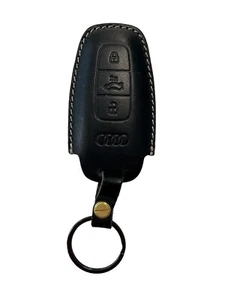 Audi Key Fob Cover ‘e-tron’ Leather for e-tron, A3, A6, A7, A8, Q7, Q8 - Picture 1 of 3