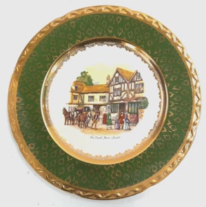 Weatherby Falcon-Ware 17cm Ceramic Plate 'Old Coach House Bristol' E22 G91 - Picture 1 of 11