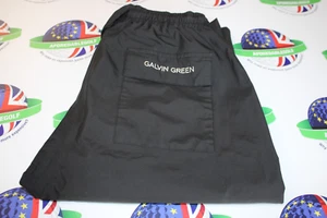 used galvin green black gore-tex waterproof trousers size waist 32" leg 29" - Picture 1 of 6