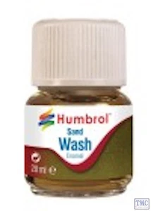 AV0207 Humbrol 28ml Enamel Wash Sand - Picture 1 of 1