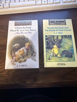 Lot Of 2 Winnie the Pooh Audio Book Cassettes BBC Radio Presents - Image 1 of 3