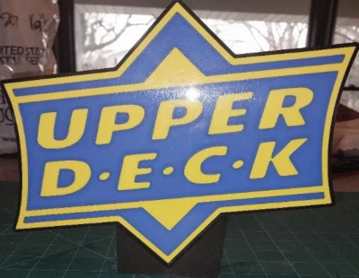 Upper Deck-Inspired LED Light Box Display Stand – Sports Card Light - Image 1 of 2