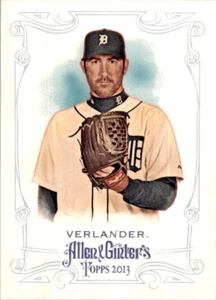 2013 Allen and ginter JUSTIN VERLANDER Detroit Tigers #205 - Picture 1 of 2