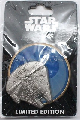 NEW 2017 D23 Walt Disney Imagineering WDI Star Wars Millennium Falcon Pin LE 300 - Image 1 of 3