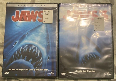 Jaws 2&3 Widescreen Dvd New Sealed Htf Universal - Image 1 of 4