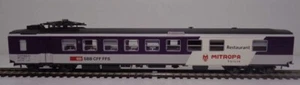 L.S. Modelos H0 47268 EW I vagón comedor "Mitropa" SBB Ep.V NUEVO & EMBALAJE ORIGINAL - Imagen 1 de 7