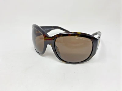 RALPH LAUREN ITALY RL 8007 5003/73 59/19/119 TORTOISE BROWN WRAP OVERSIZED C939 - Image 1 of 4