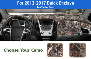 Dashboard Dash Mat Cover for 2013-2017 Buick Enclave (TrueTimber Camo)