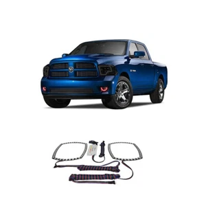 Bright Red Angel Eye Fog Light Halo kit for Ram 1500 13-14 - Picture 1 of 3
