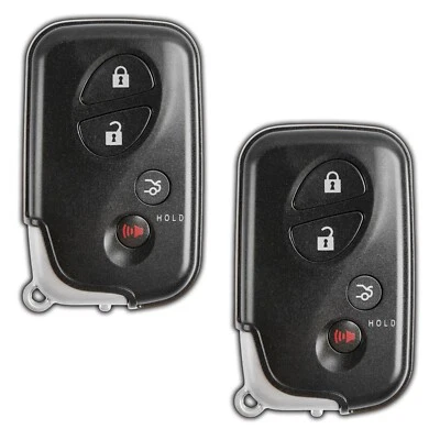 2 Replacement For Lexus Smart Key HYQ14ACX 4 Button 2010-2014 LS460 LS600h HS250 Foto 1 de 3