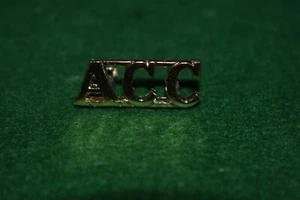 The Army Catering Corps Anodised Shoulder Title - Picture 1 of 2
