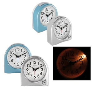 100% Seiko new Bedside Alarm Clock DESPERTADOR QHE204 beep,light,sweep+Free Ship - Picture 1 of 8