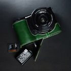 Genuine Leather Half Case For Sony ZVE10 Camera Retro Cover Insert TP Handmade 