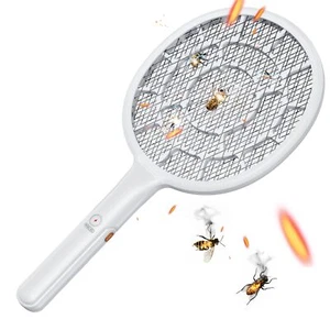 YsChois® Electric Fly Swatter Racket - Bug Zapper Racket with Powerful Grid -... - Picture 1 of 7