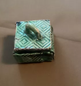 Artists Pottery Trinket Box - Picture 1 of 3
