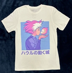 T-Shirt Howl Moving Castle Anime weiß - Bild 1 von 3