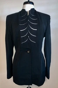 Vintage 1940s "Original Michel of California" Suit Jacket— Great Chest Detail! - Picture 1 of 7