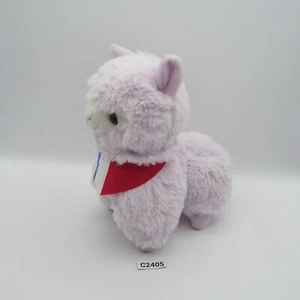 Alpaca Alpacasso C2405 Purple France Amuse Plush 6" Stuffed Toy Doll Japan - Picture 1 of 10