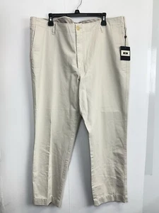 Chino Joseph Abboud JA ESS para hombre color caqui talla 42W x 30L 100 % algodón - Imagen 1 de 6