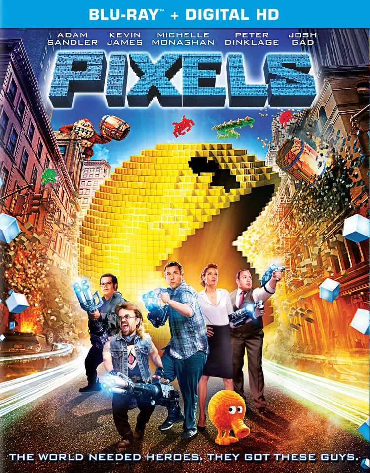 Pixels (Blu-ray, 2015)