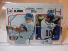 2010 Topps Legendary Lineage Baseball Card Singles   (YOU PICK CARDS)
