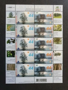 2007 NETHERLANDS NEDERLAND WINTER BOMEN TREES LEAFS NATURE VF MNH - Picture 1 of 1