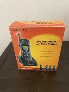 American Telecom UA2020EB 2.4 GHz Single Line Cordless Phone New Open Box - Picture 1 of 6