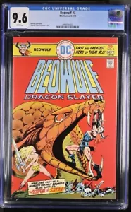 Beowulf Dragon Slayer #3 (DC 1975) CGC 9.6 White Pages, Ricardo Villamonte Cover - Picture 1 of 2