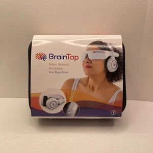BrainTap Brain Tap Auriculares Meditación Sueño Estrés con Terapia de Luz y Sonido - Imagen 1 de 5