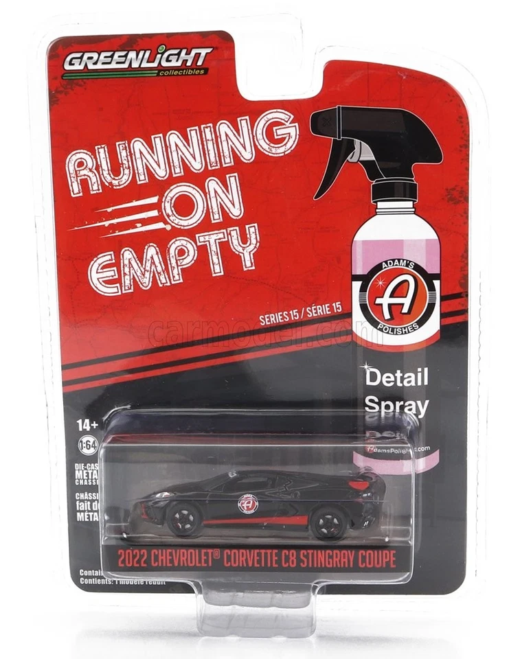 1/64 GREENLIGHT - CHEVROLET - CORVETTE C8 STINGRAY COUPE 2022 41150F - Immagine 1 di 1