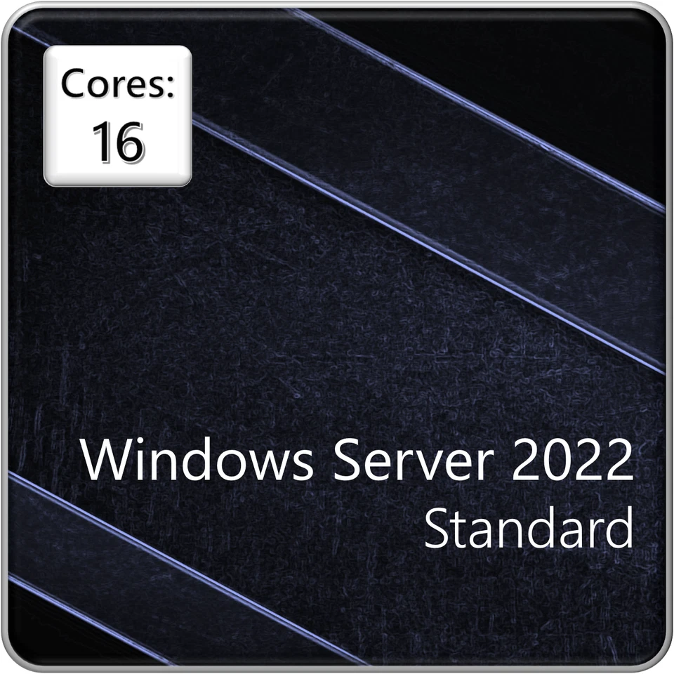 Windows Server 2022 Standard Edition - 16 Core License/2VM (P73-08328) - Image 1 of 1