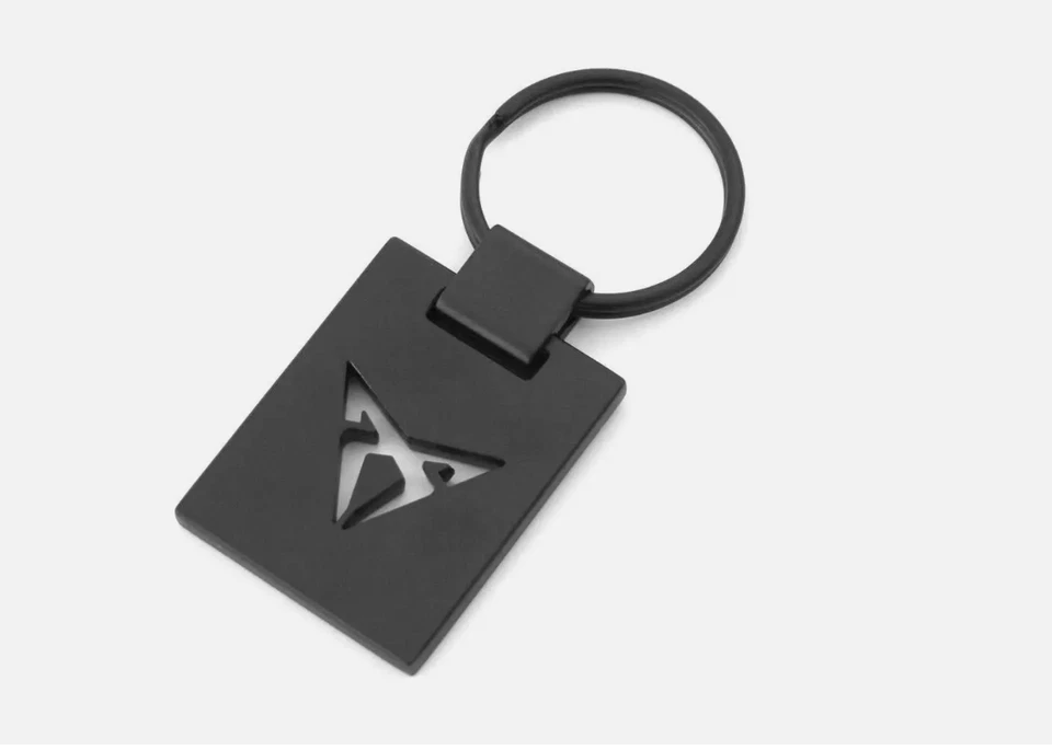 NEW GENUINE CUPRA BRANDED KEYRING 6H1087011IAA BLACK - Image 1 of 1