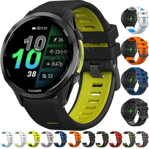 Reloj inteligente con correa de silicona para Garmin Forerunner 965 955 Solar 970 945 935 - Imagen 1 de 69