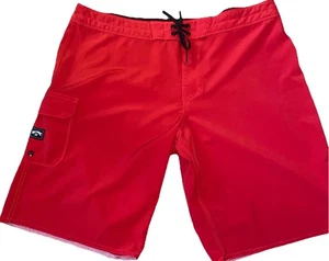 Billabong Herren Boardshorts Größe 38 rot Recycler All Day Pro Badeanzug - Bild 1 von 6