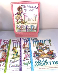 Book Set The Wonderful World Of Fancy Nancy Set of 4 Books Paperback - Picture 1 of 9