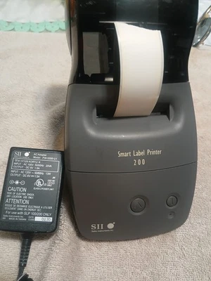  SEIKO SMART LABEL THERMAL PRINTER 200 SLP200 USB LABEL PRINTER  - Image 1 of 4