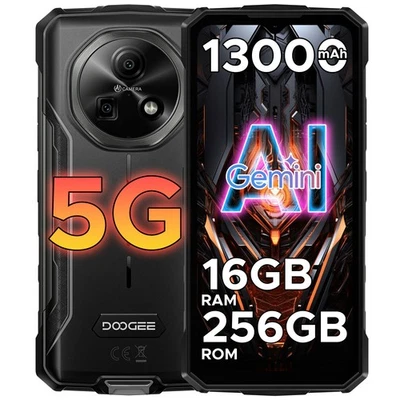 DOOGEE Fire7 Android 15 Outdoor Handy 5G 13000mAh 16GB+256GB Smartphone 6,6 Zoll - Bild 1 von 4