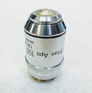 Leitz Plan Apo 100X/1.35 Apochromat Mikroskop Objektiv 160mm - Bild 1 von 2