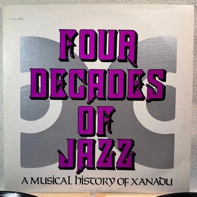Various – Four Decades Of Jazz (A Musical History Of Xanadu) (5001) EX 2LP 1978 Foto 1 de 4